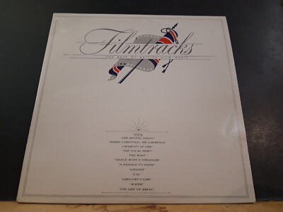 FILMTRACKS  Various  DBL LP   1985  UK 1st press  Pink Floyd  Mark Knopfler etc
