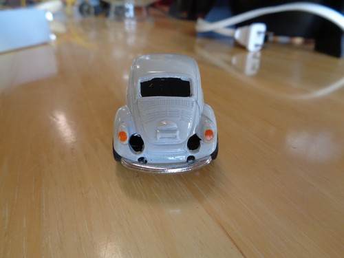FUN RARE NOS VINTAGE 1/55 SCALE VW BUG BEETLE CAR LIGHTER VOLKSWAGEN PEIZO - Picture 5 of 8