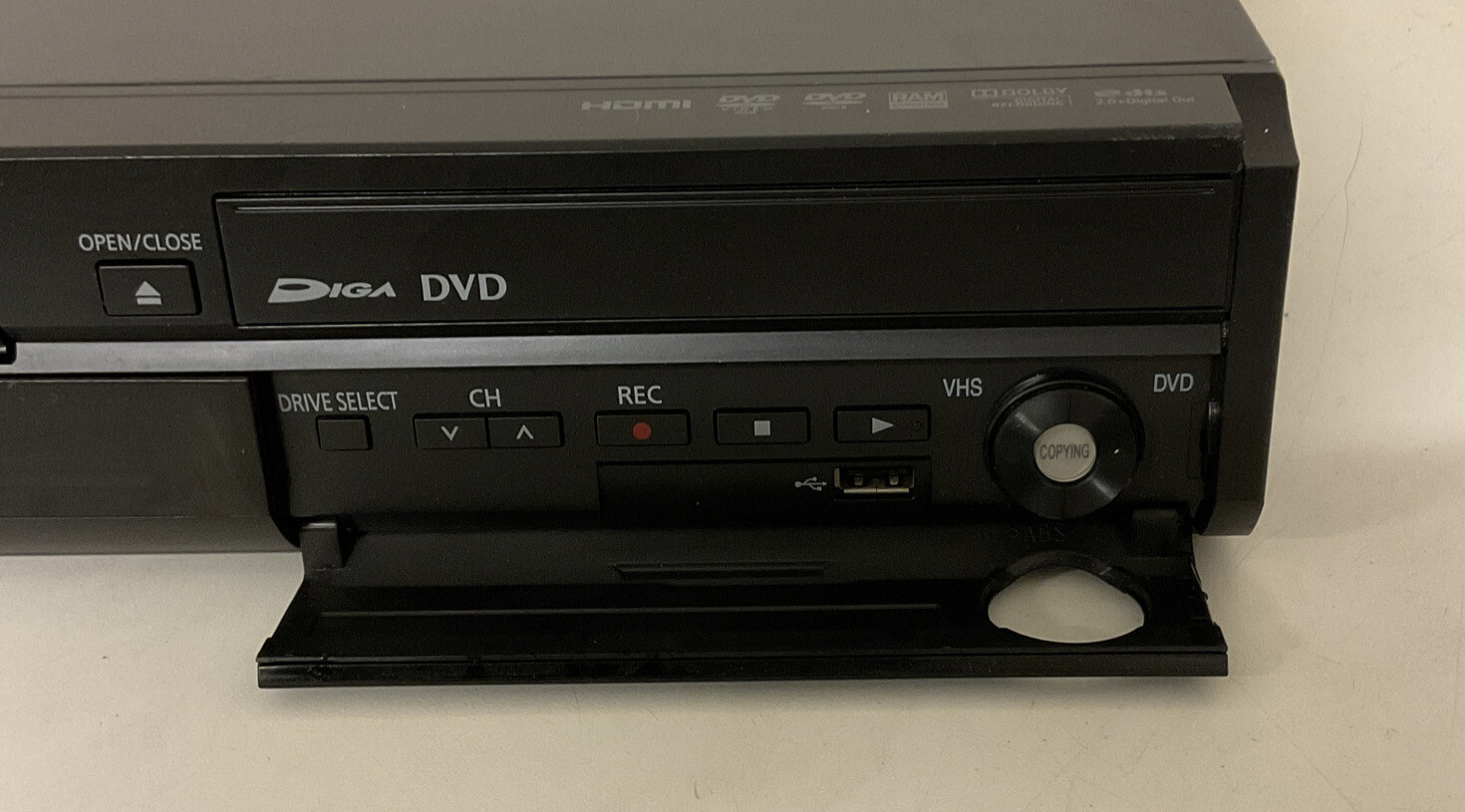 PANASONIC DMREZ49V DVD/VCR COMBI RECORDER FREEVIEW HDMI/USB *COPY VHS