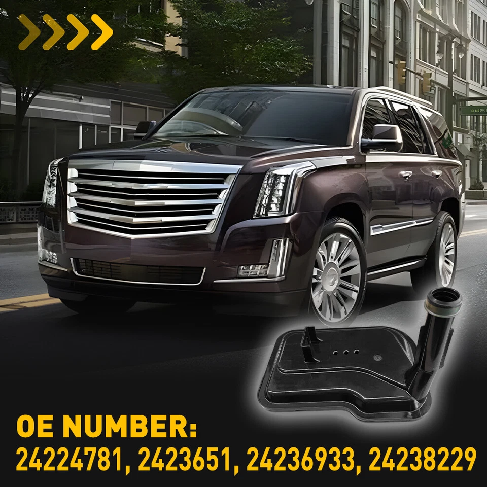 Kit de filtro de transmisión automática con junta de aceite para Cadillac CTS STS Escalade 2006-2014 Foto 2 de 4