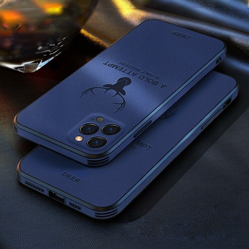 For iPhone 14 Pro Max 14 Plus 14 Pro 14 Case deer Leather Silicone Back Cover - Picture 19 of 24