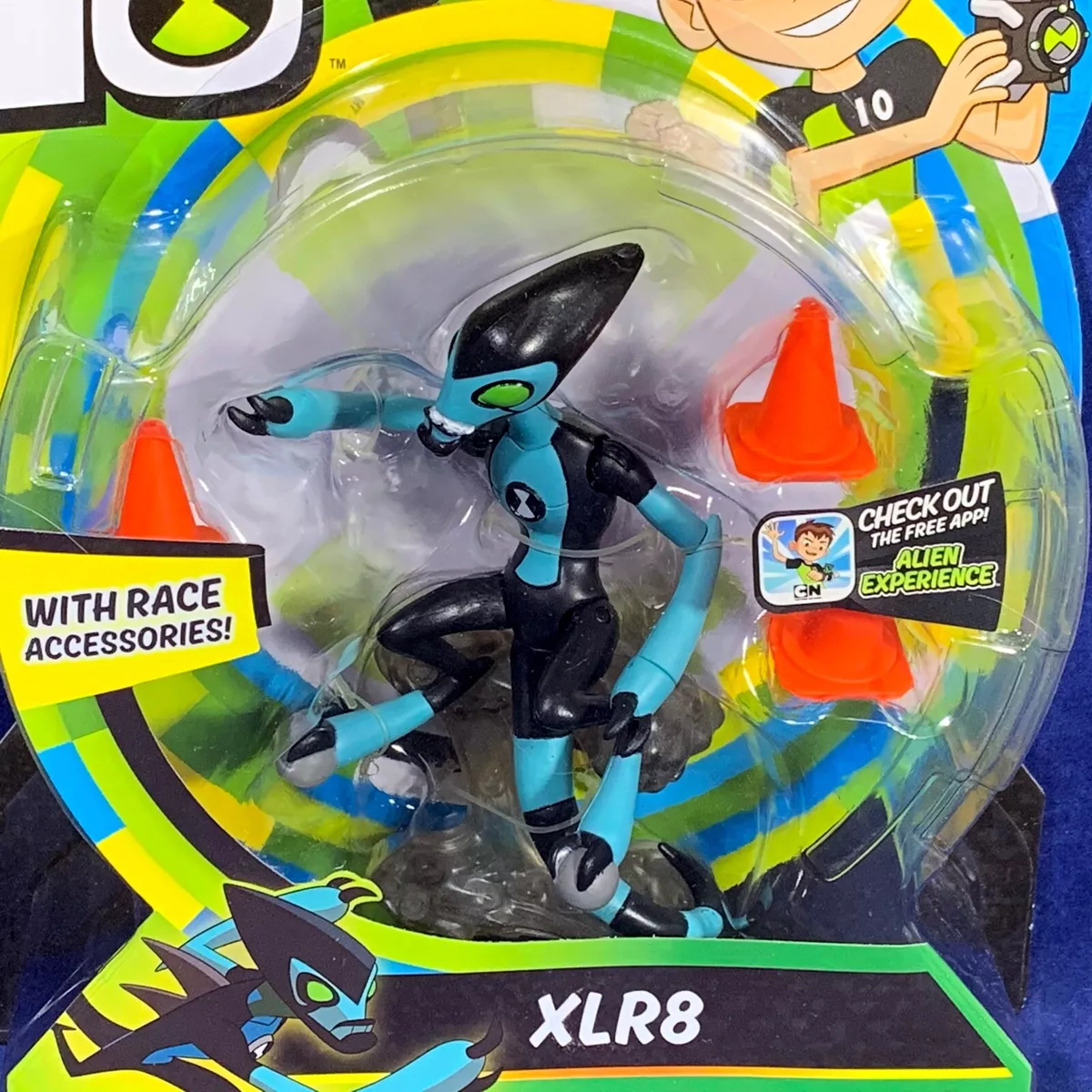 2017 Playmates BEN 10 Reboot XLR8 Action Figure