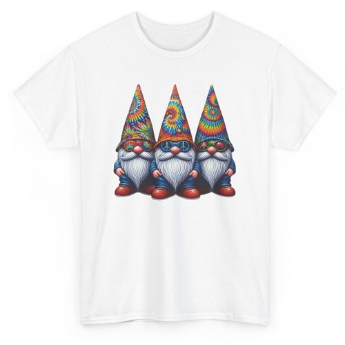 Retro Hippie Gnomes Funny T-shirt - Vintage Art Gnomes Graphic Tee