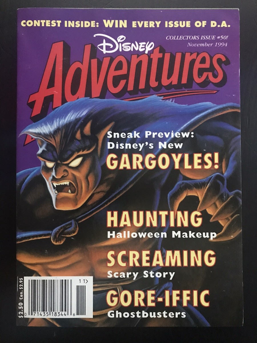 Disney Adventures 1994 First Gargoyles Comic Book Predates #1