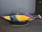 Ben Diller Signed Humuhumunikuapua'a (Reef Trigger Fish) 1997 Maui Ceramic Dish/ — photo 7