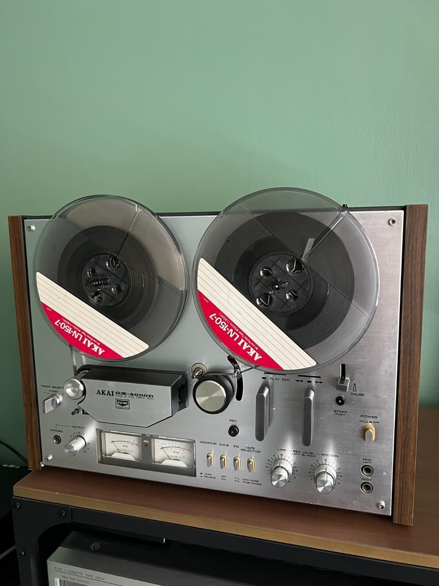 AKAI GX-4000D Stereo Reel to Reel Tape Deck (1978-1985) | eBay