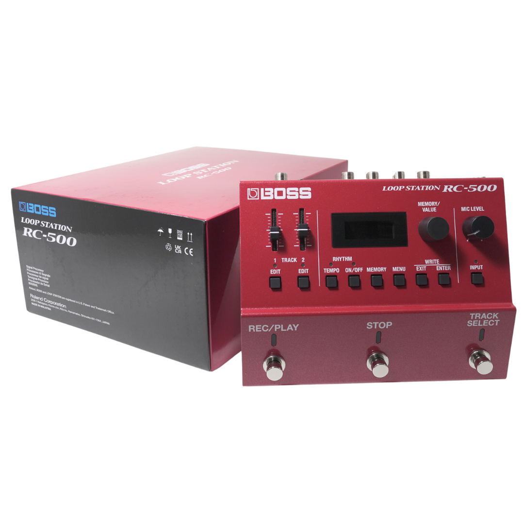 BOSS ループステーション RC-500 Amazon.com: Boss RC-500 Loop Station Bundle with Gearlux