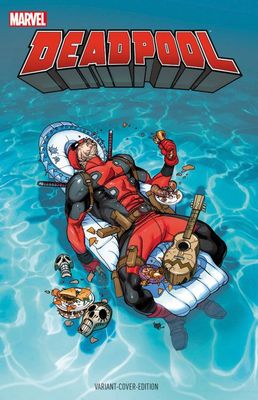 DEADPOOL (2016) #1 VARIANT-COVER A deutsch PASQUAL FERRY Wade Wilson COOL POOL