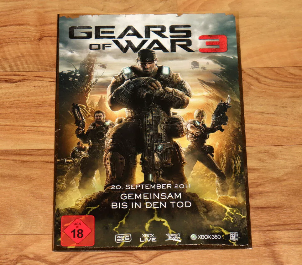 Gears of War 3 Release Date Delayed Until Late 2011