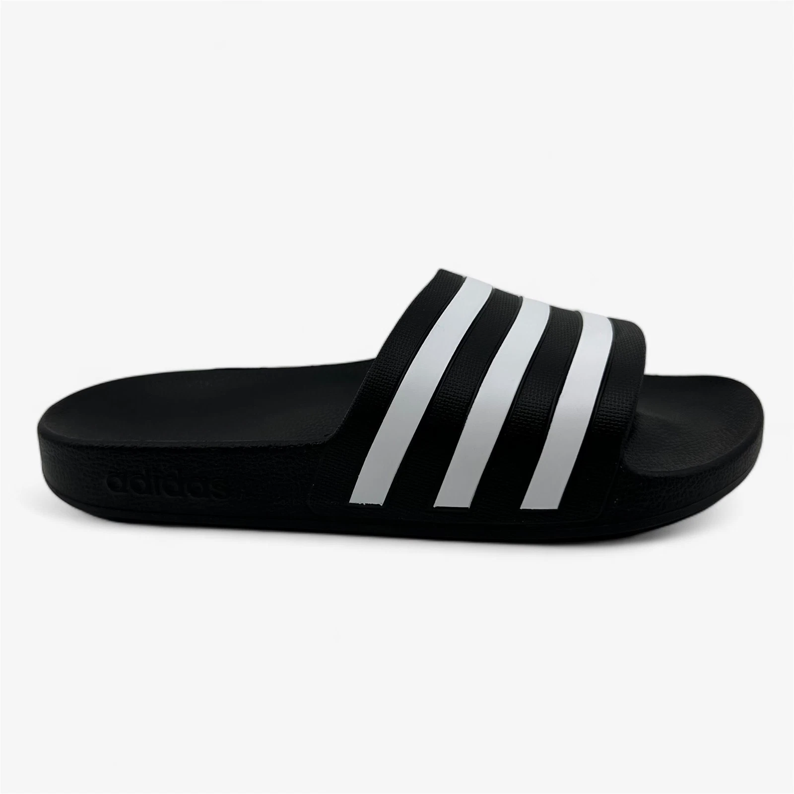 Adidas Adilette Aqua nero bianco slip on sportivo da donna