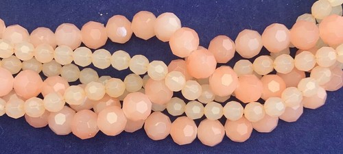NEW! NEVER WORN CHARMING CHARLIE PINK AND WHITE BEADED NECKLACE AND EARRING SET - Picture 6 of 9