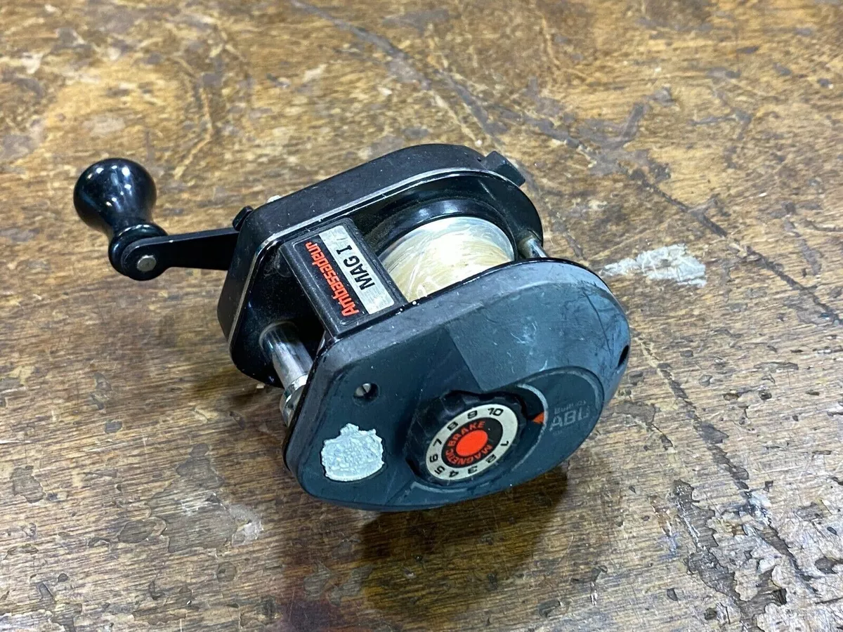 ABU Garcia Ambassadeur MAG 1 Fishing Reel ~ Baitcaster