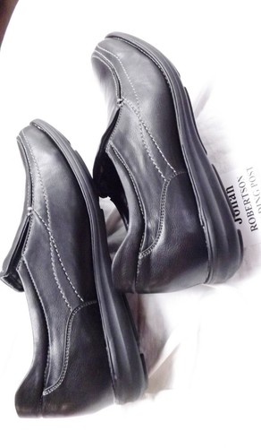 David Stone Slide on Dress or Casual Shoes Black Jonah Men’s Size 14 D NIB - Picture 7 of 9