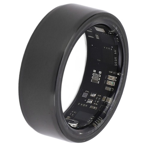 Fitness Tracker Anello Intelligente Multifunzione Acciaio Inox IP68 Impermeabile NHE - Foto 18 di 42