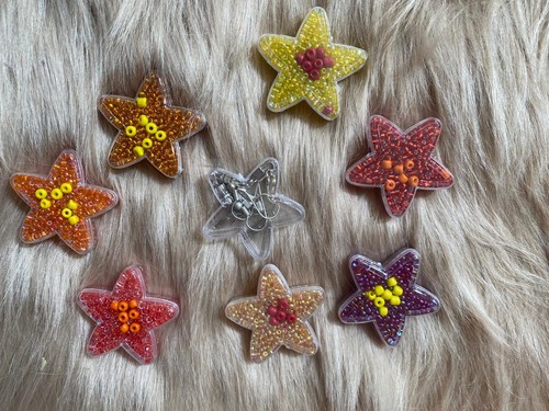 Perlen Bastel Set mit Verschlüssen DIY Schmuck machen Bunt mit Boxen Mix rund - Bild 3 von 3
