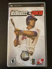 2K SPORTS: MAJOR LEAGUE BASEBALL 2K8 (Sony PSP, 2008) - complete - 