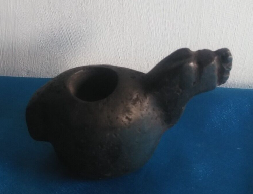 Conopa peruana tallada en piedra diseño jiwaya alpaca - Imagen 4 de 8