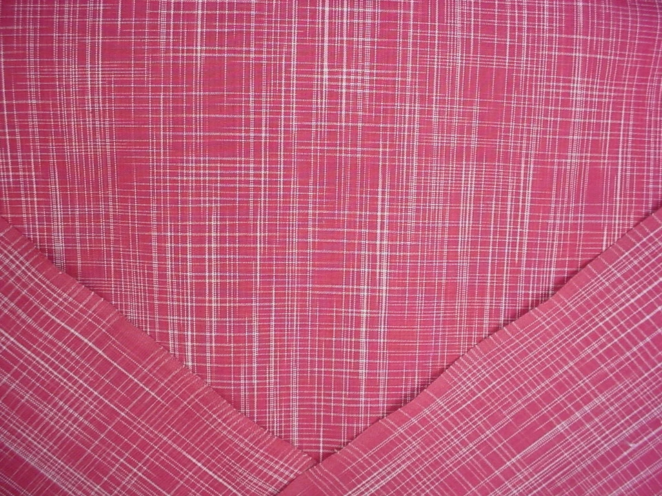 Tela de tapicería 16Y Brunschwig & Fils 8014110 Essex textura rosa Ikat rayas Foto 4 de 4