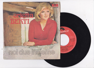 Platte 45 Umdrehungen Orietta Berti Noi Two Set - verblasste Farben SCD4