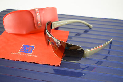 Prada Sonnen Brille Sun Glasses SPS 07f zvk-6s1 125 Frames Lunettes Pilot Rimles