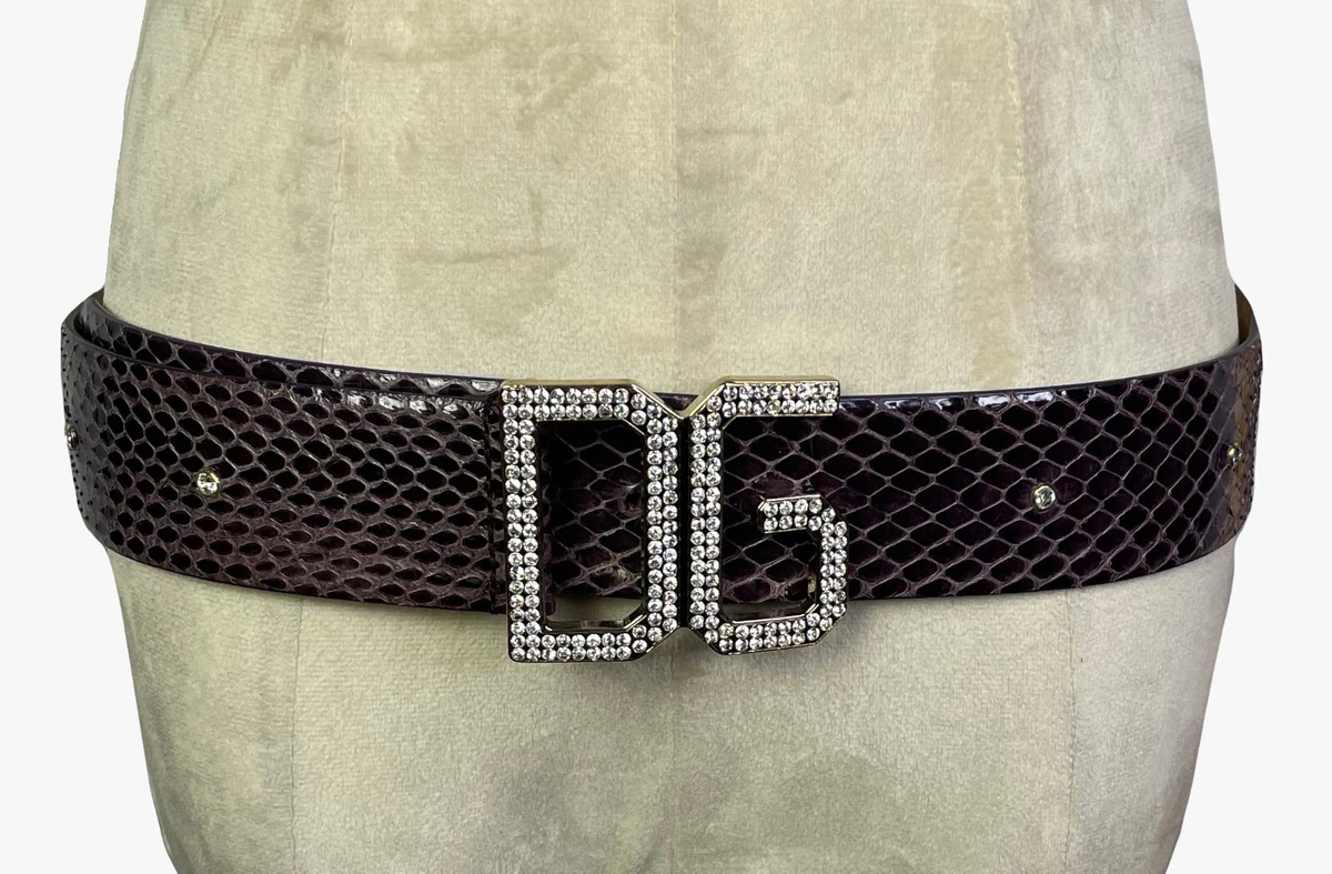 Dolce&Gabbana Snakeskin Belts for Women for sale | eBay