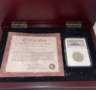 1778 Mo Ff Mexico 2 Reales El Cazador Shipwreck Ngc - Franklin Mint Boxed set