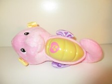 Fisher Price Soothe and Glow Seahorse Music Light Lullaby Plush Pink