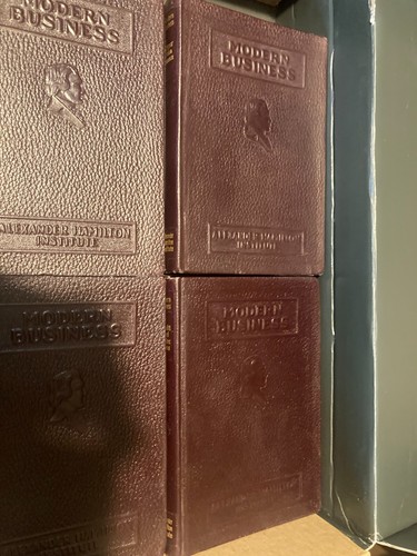 Alexander Hamilton Institute Modern Business Leather Book Set 17 Volumes 1961 - Picture 13 of 16