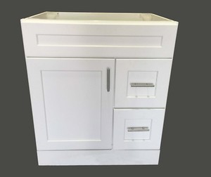 Bathroom Vanity Cabinet Drawer Maple Shaker Single Sink 30/" W x 21/" D
