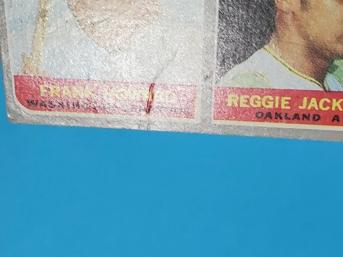 1970 Topps Harmon Killebrew Frank Howard Reggie Jackson #66 - Imagen 3 de 6