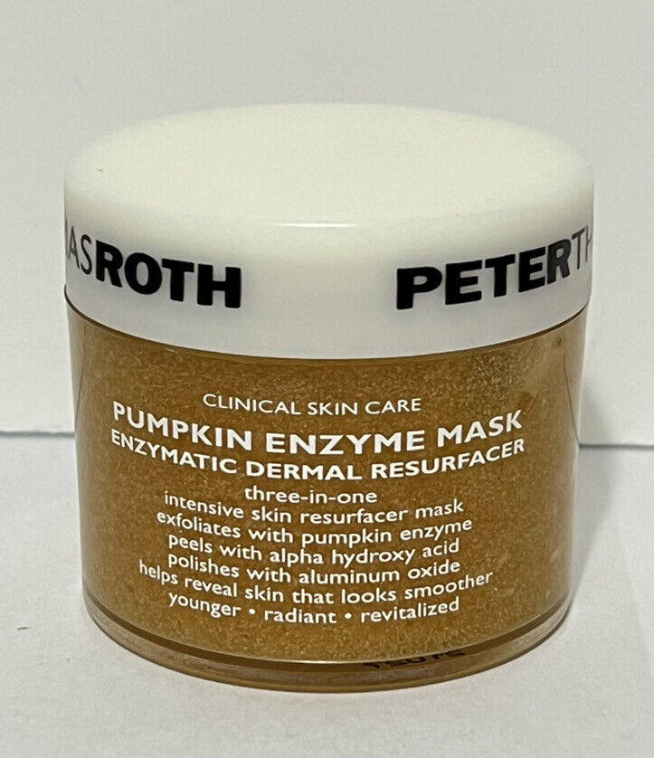 PETER THOMAS ROTH Pumpkin Enzyme Mask Enzymatic Dermal Resurfacer 50mL/1.7oz NEW