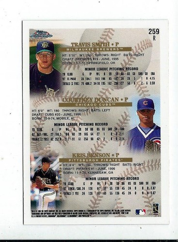 1998 Topps Chrome *Rare 90's REFRACTOR (GOLD) *High Grade PRISTINE in Every Way! - Picture 2 of 2