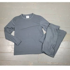 Therma Tek Thermal Long Sleeve Shirt and Leggings Microfiber Fleece Warm Small