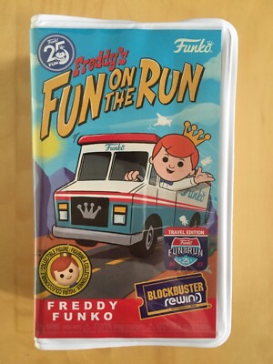 FREDDY FUNKO BLOCKBUSTER REWIND VHS VIDEO SPASS AUF DER FLUCHT USA NUR REISEAUSGABE