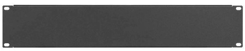 2 HE U Rackblende gekantet Frontplatte Rackpanel Blende Rack Panel Blindplatte - Picture 2 of 6