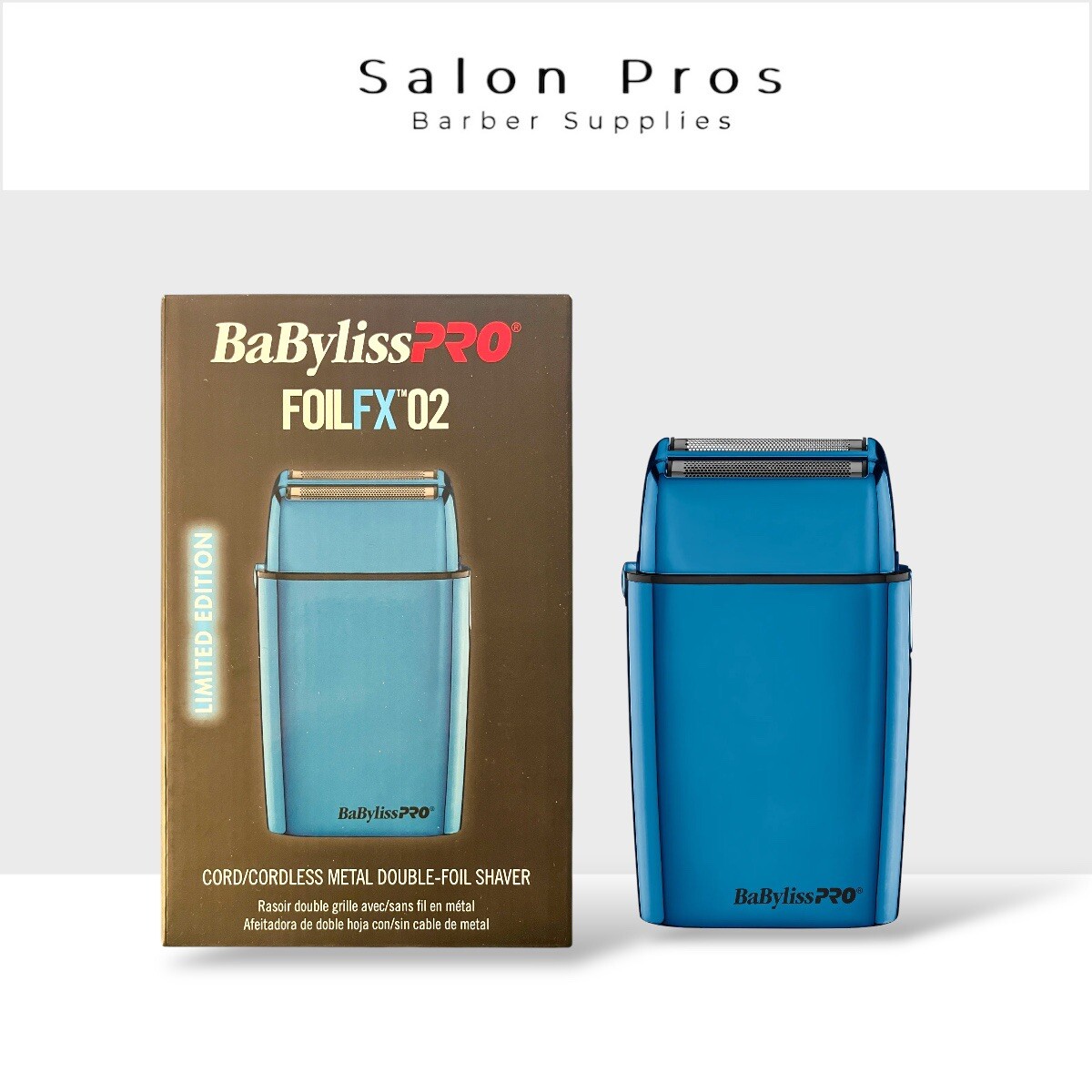 BaByliss PRO FOILFX02B Cordless バリカン 希少 BaByliss PRO