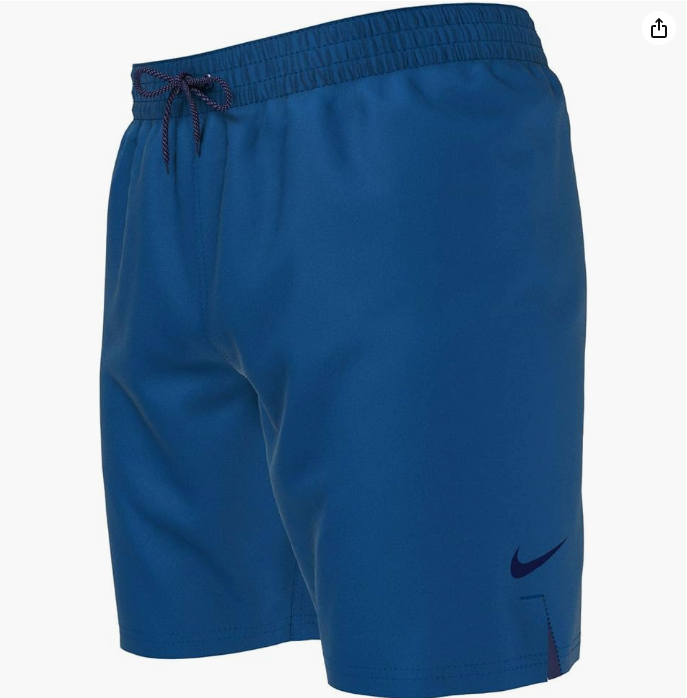 nike men's essential vital volley swim trunks