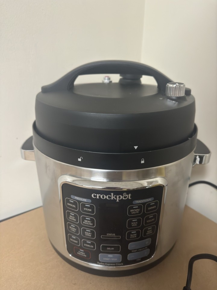 Crockpot Turbo Express Multicooker Slow Cooker CSC062 14in1 Functions