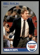 1990-91 Hoops Bill Fitch New Jersey Nets #321