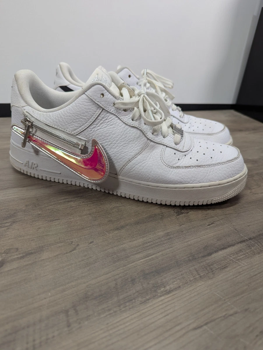 Nike Air Force 1 '07 Premium Zip Swoosh - White for Sale