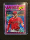 2026 Topps Heritage Pink Sparkle Parallel #163 Mike Trout  Baseball Card