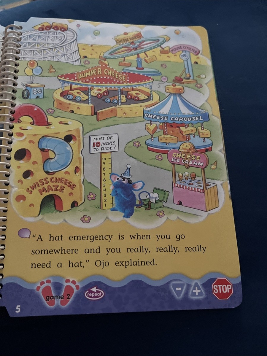 Leap Frog Start Big Blue House Tutter's Tiny Trip Book NO