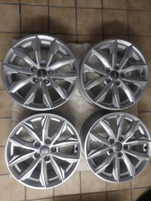 4 Original Audi Q5 FY 17 Zoll Alufelgen 80A601025J  E7.0Jx17H2 ET34 incl Kappen 
