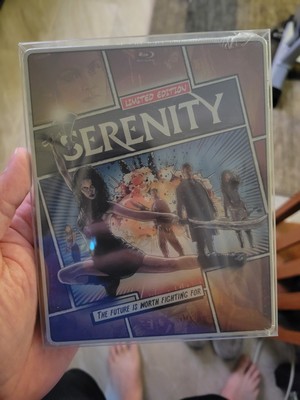 Serenity Limited Edition Steelbook (Blu-Ray/DVD Combo) New, Sealed