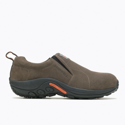 MERRELL WORK Men's Jungle Moc Alloy Toe Wide Width Work Shoe Gunsmoke - J85775, - Picture 2 of 6