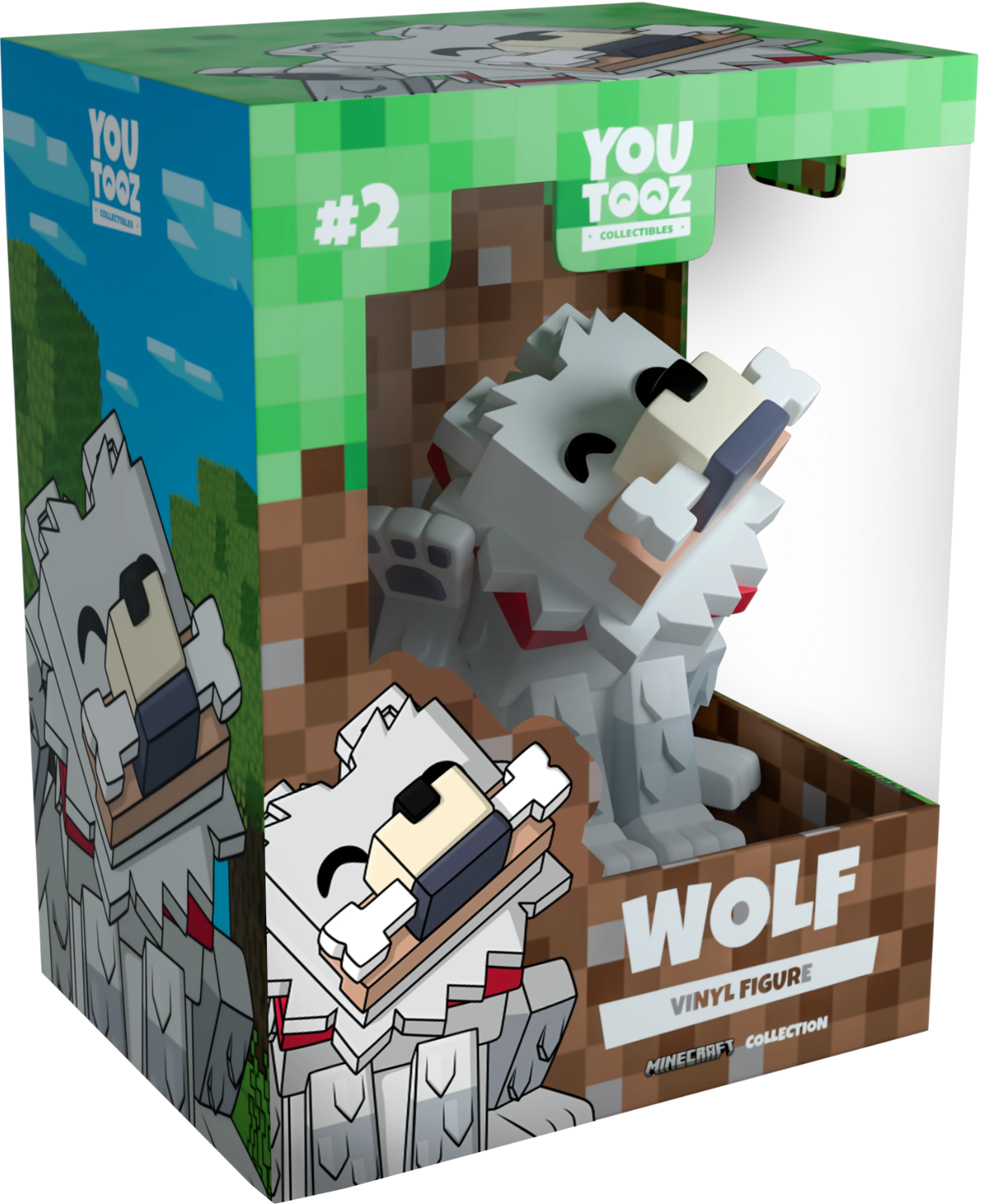 Youtooz Collectables - Minecraft - Vinyl Figure - Wolf