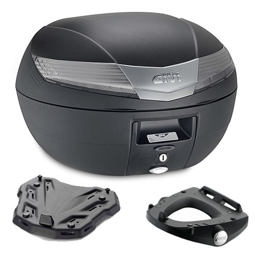 Givi V40NT Koffer 40LT + Montageplatte BMW C 400 X 2019-2021 Schwarz-image
