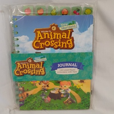 Nintendo Animal Crossing New Horizons 120 Page Journal With Fruit Dividers 2021