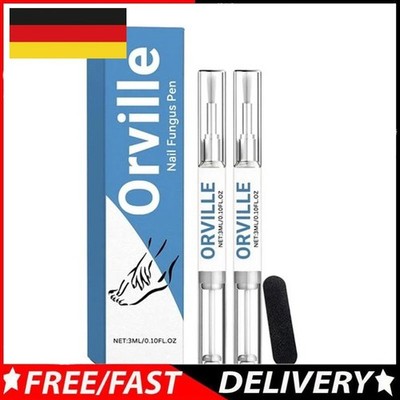 2PCS Orville Nail Fungus Pen 3ml Nourishing Strengthening Solution Toenail Pen
