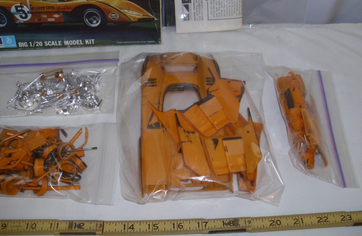 MPC McLAREN MARK 8D RACE CAR MODEL KIT 1:20 BOXED 1-3014 | eBay